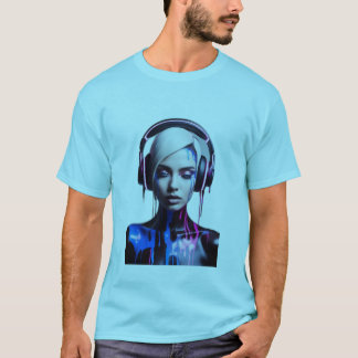 Pop Art Vänner: Musik och Skratt T-shirt