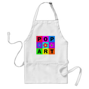 "Pop Art" - Vuxen Apron Förkläde