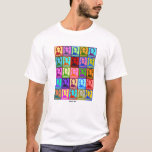 Pop Art Wolfgang Amadeus Mozart | Sten Me Tee<br><div class="desc">En modern popkonst porträtt av den klassiska kompositören Wolfgang Amadeus Mozart har skapats i 25 olika färgrutor och tryckts i denna färgstarka rektangulära arrangemang. Porträtt är en modern konst som tar på sig sin klassiska bild, komplett med ord Amadeus tryckt under varje huvud. Grund på illustrationen står ord "Sten Me"...</div>