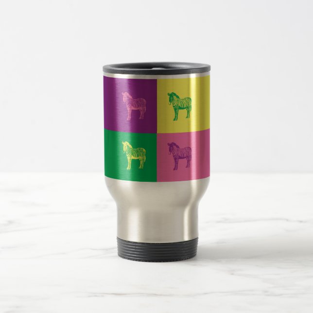 Pop Art Zebra Resemugg (Center)