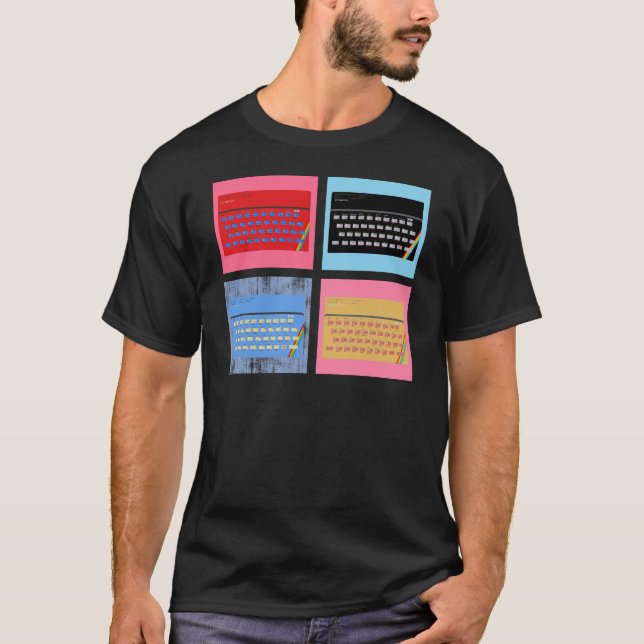 Pop Art ZX-spektrum Tröja (Framsida)