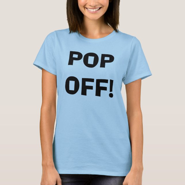 POP AV! TEE SHIRT (Framsida)