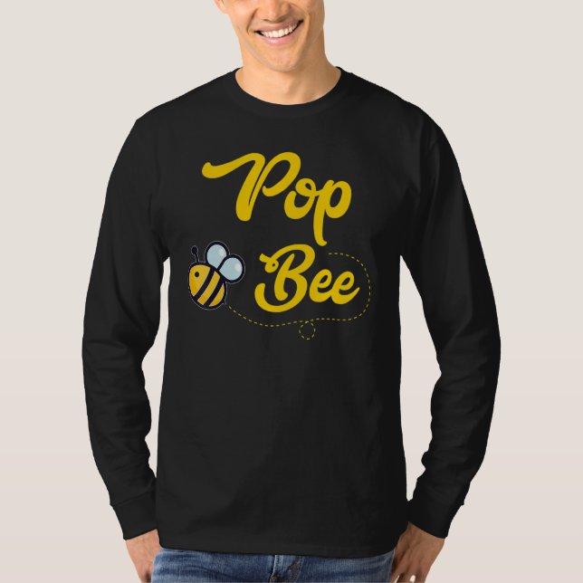 Pop Bee Family Matching Beekeeping Men T Shirt (Framsida)
