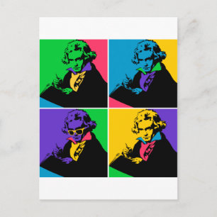 Pop Beethoven Vykort