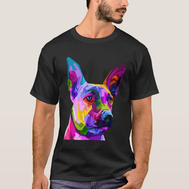 Pop Belgium Malinoi Shepherd Mechelaar T Shirt (Framsida)