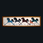 Pop Chalee Horse Mural Poster<br><div class="desc">Native American Mural</div>