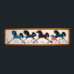Pop Chalee Horse Mural Poster<br><div class="desc">Native American Mural</div>