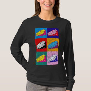 Pop Cheese Foodie Snack Gouda Cheese T Shirt