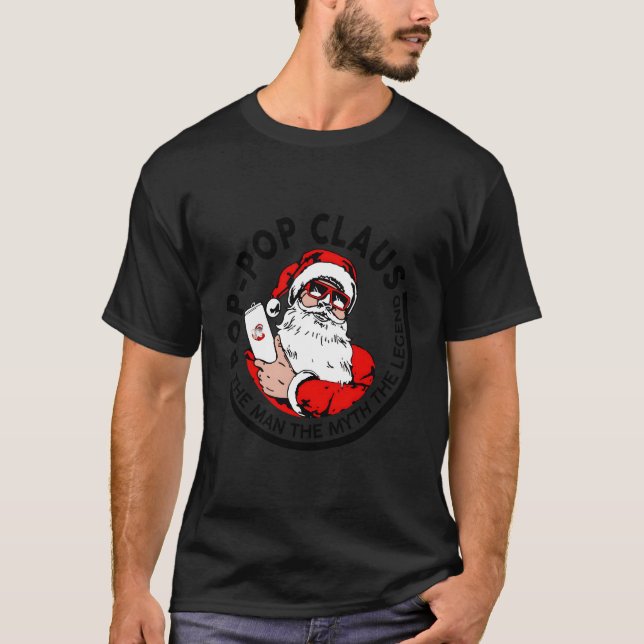 Pop Claus-jul - mannen på myten, leg T Shirt (Framsida)