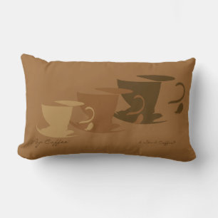 Pop Coffee Pillow - liten Lumbarkudde
