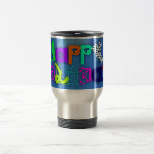 Pop Colorful Glad helg Resemugg