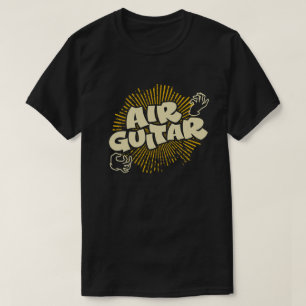 Pop Culture Graphic för luft Guitar 90s Tee