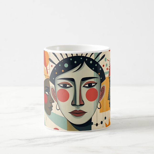 Pop Culture-Inspired Ceramic Mugg (Center)