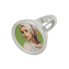 Pop Culture Signable Personalize Anpassningsbar Ph Ring