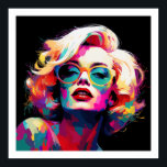 Pop Culture Vibrant Färg Poster<br><div class="desc">Pop Culture Vibrant Färg Poster</div>