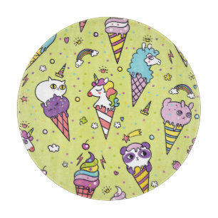 Pop Cute Ice Cream: Animal Mönster