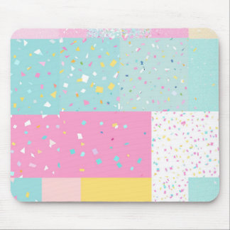 Pop Cute Patchwork Terrazzo Mönster Musmatta