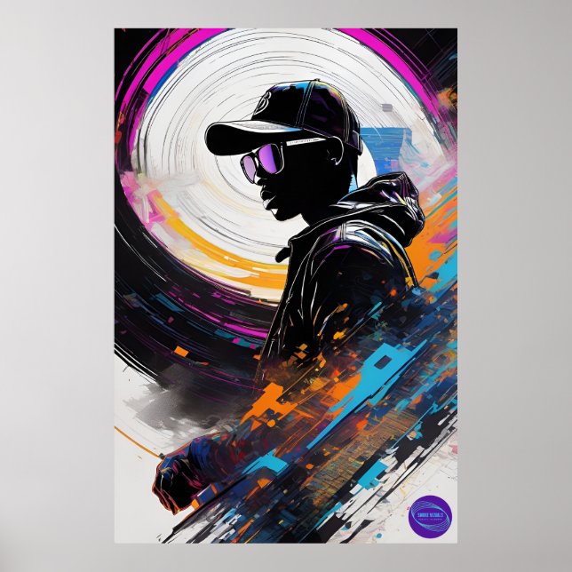 POP DJ ART POSTER (Framsidan)