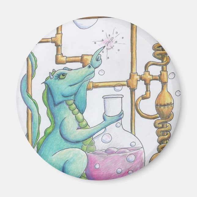 Pop Dragon Magnet (Framsidan)