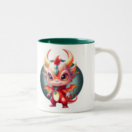Pop Drakon Två-Tonad Mugg