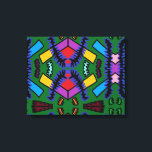 Pop-dröm Canvastryck<br><div class="desc">Pop-drömmen är en abstrakt stil canvas. Om man kombinerar fluo färg med funkyar,  är Pop-drömmen den bästa gåvan för människor med fantasi och ...  färgsinnesstämning!</div>