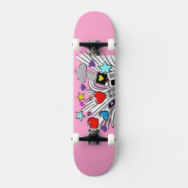 Pop Explosions Skateboarddäck Mini Skateboard Bräda 18,5 Cm