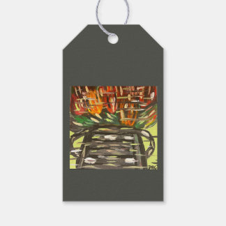 Pop Färg - Black Gift Märkre Presentetikett