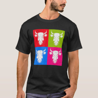 Pop Farm Animal Farming Farmer Cow 1 T Shirt