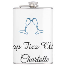 Pop fizz clink blue champagne bottle new year fickplunta