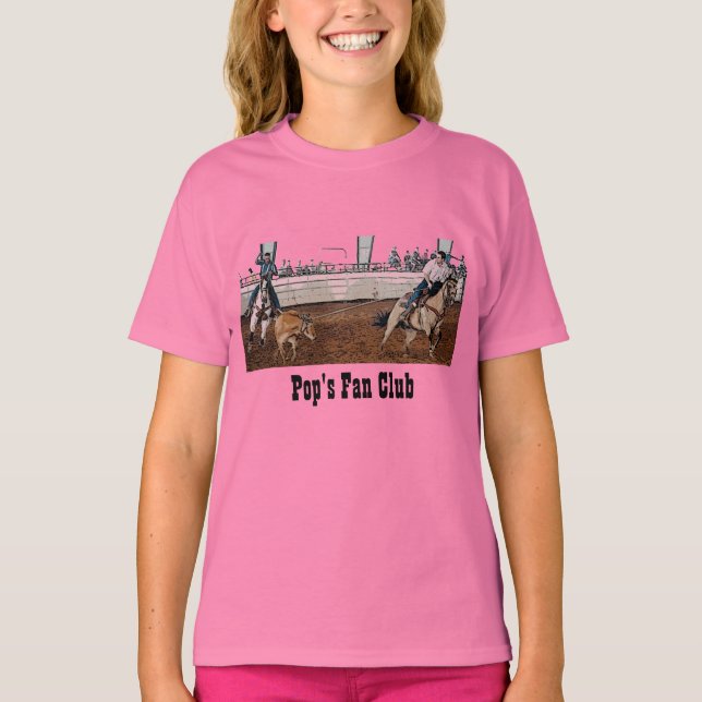 Pop fläktklubb tee (Framsida)