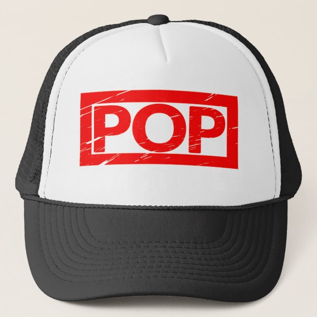 Pop Frimärke Keps (Framsida)