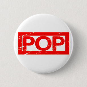 Pop Frimärke Knapp