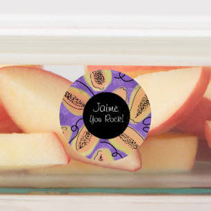 Pop Funk Papayas Food Lunch Box Klistermärke