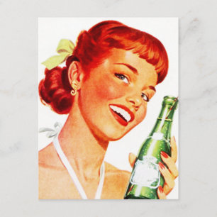 POP gal. för SODAVATTEN för Retro party för Inbjudningar