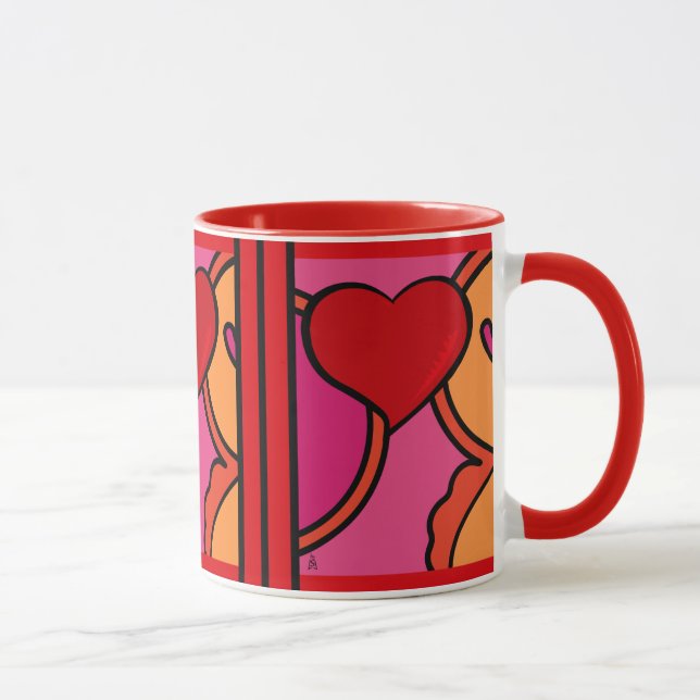 Pop Heart Mugg (Höger)