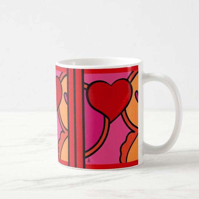 Pop Heart Mugg (Höger)