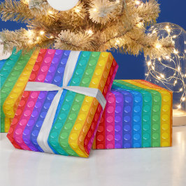 Pop it Boy Birthday Colorful Presentpapper