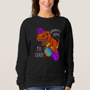 Pop It Fidget Leksak Dinosaurie Rex Tillbaka Till T Shirt