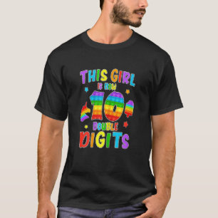 Pop IT Girl är nu 10 Dubblor 10:e födelsedagen T Shirt