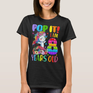 Pop, jag är åtta år gammal Fidget Leksak Dabbing U T Shirt