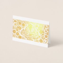 Pop jul upp Peppermynt Folierat Kort