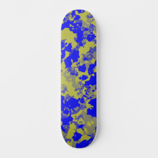 Pop Kamouflage Konst Mini Skateboard Bräda 18,5 Cm