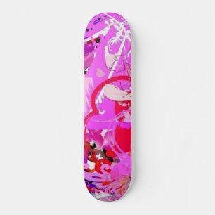 Pop Kärlek Old School Skateboard Bräda 21,6 Cm