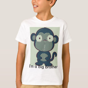 Pop-konst-apa-Overbite I-förmiddag en storebror T Shirt