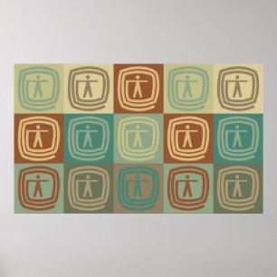 Pop-konst för arbetsbehandling poster