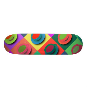 Pop-Konst kaffe koppar Skateboard Bräda 20 Cm