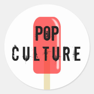 Pop-kultur Runt Klistermärke