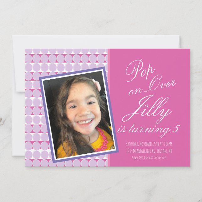 Pop-leksaker Sensorisk Födelsedagsfest (Framsida)