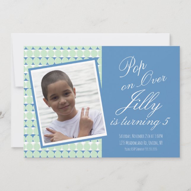 Pop Leksaker Sensory Födelsedagsfest (Framsida)