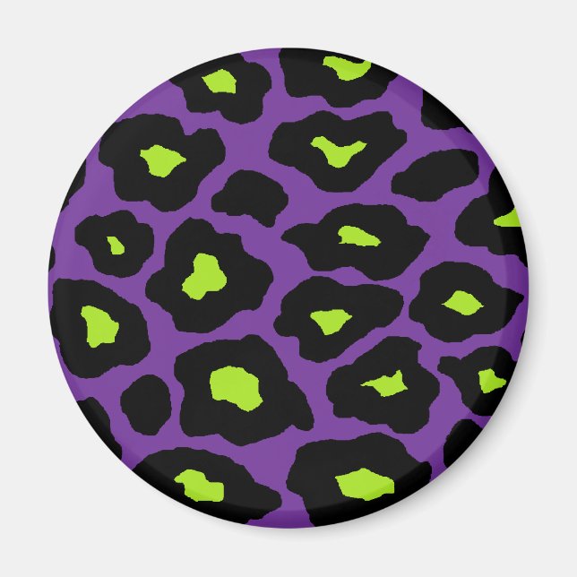 Pop Leopard Magnet (Framsidan)